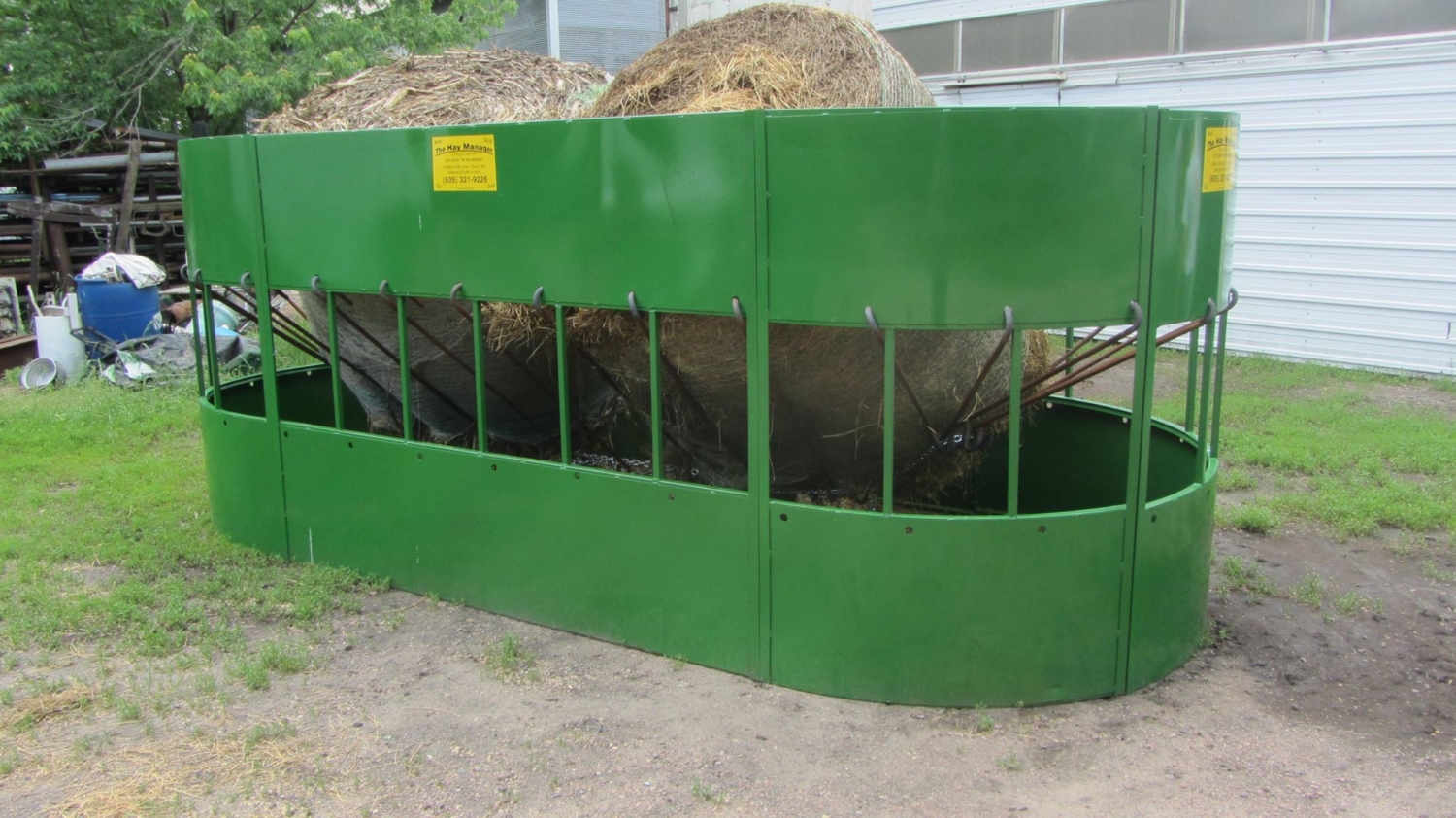 Storing Round Hay Bales The Effects of Rain and Humidity The Hay Manager